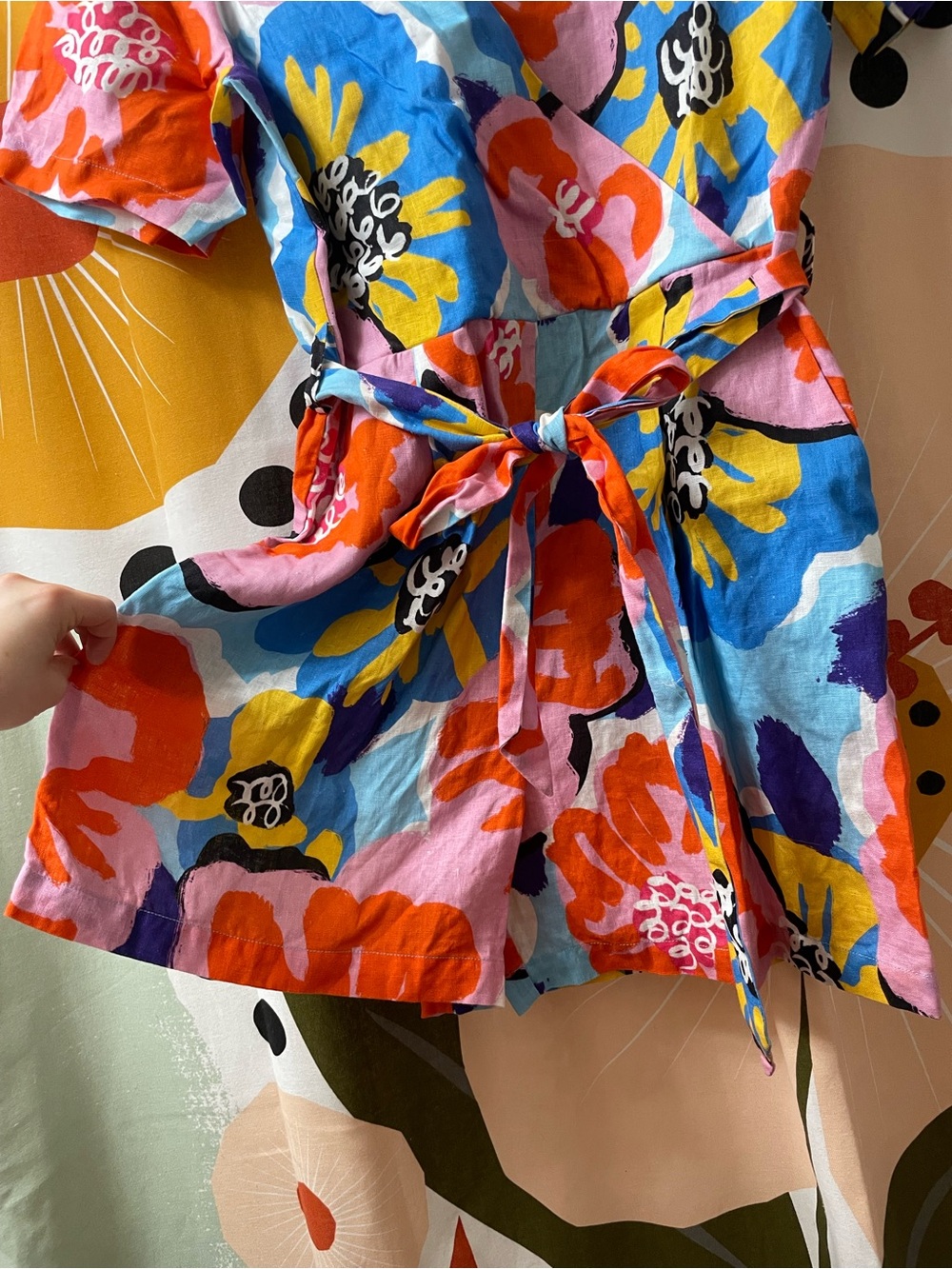 Gorman vibrant shorts romper - Picture 2 of 6